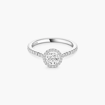 Joy 0,40ct Bague Diamant Or Blanc