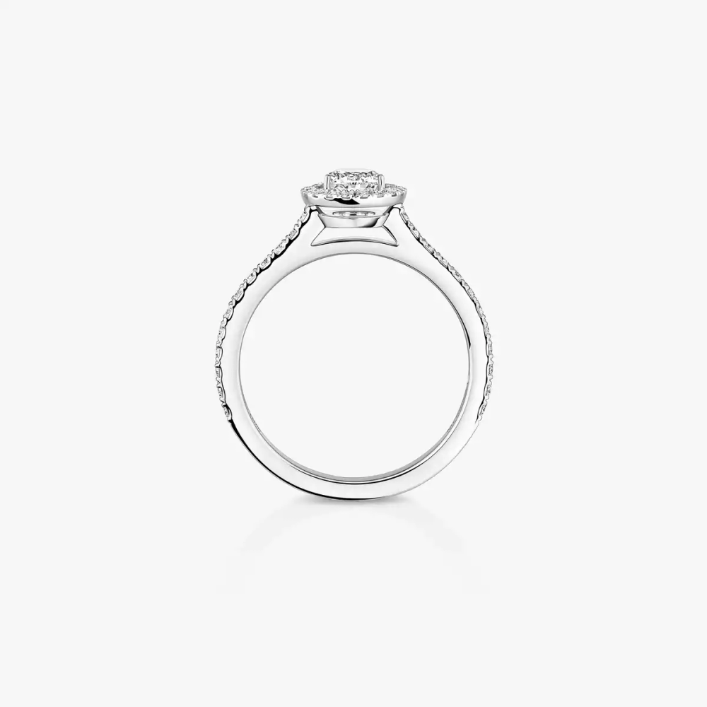 Joy 0,40ct Bague Diamant Or Blanc