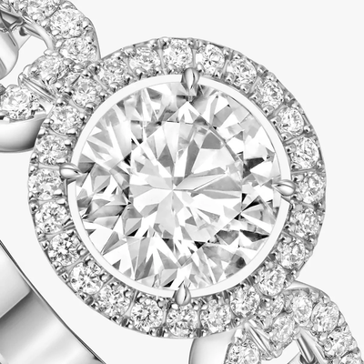Solitaire Move Link 0,70ct Bague Diamant Or Blanc