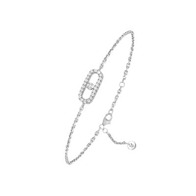 Messika CARE(S) Pavé Bracelet White Gold Diamond Bracelet