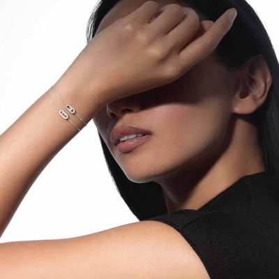 Messika CARE(S) Pavé Bracelet White Gold Diamond Bracelet