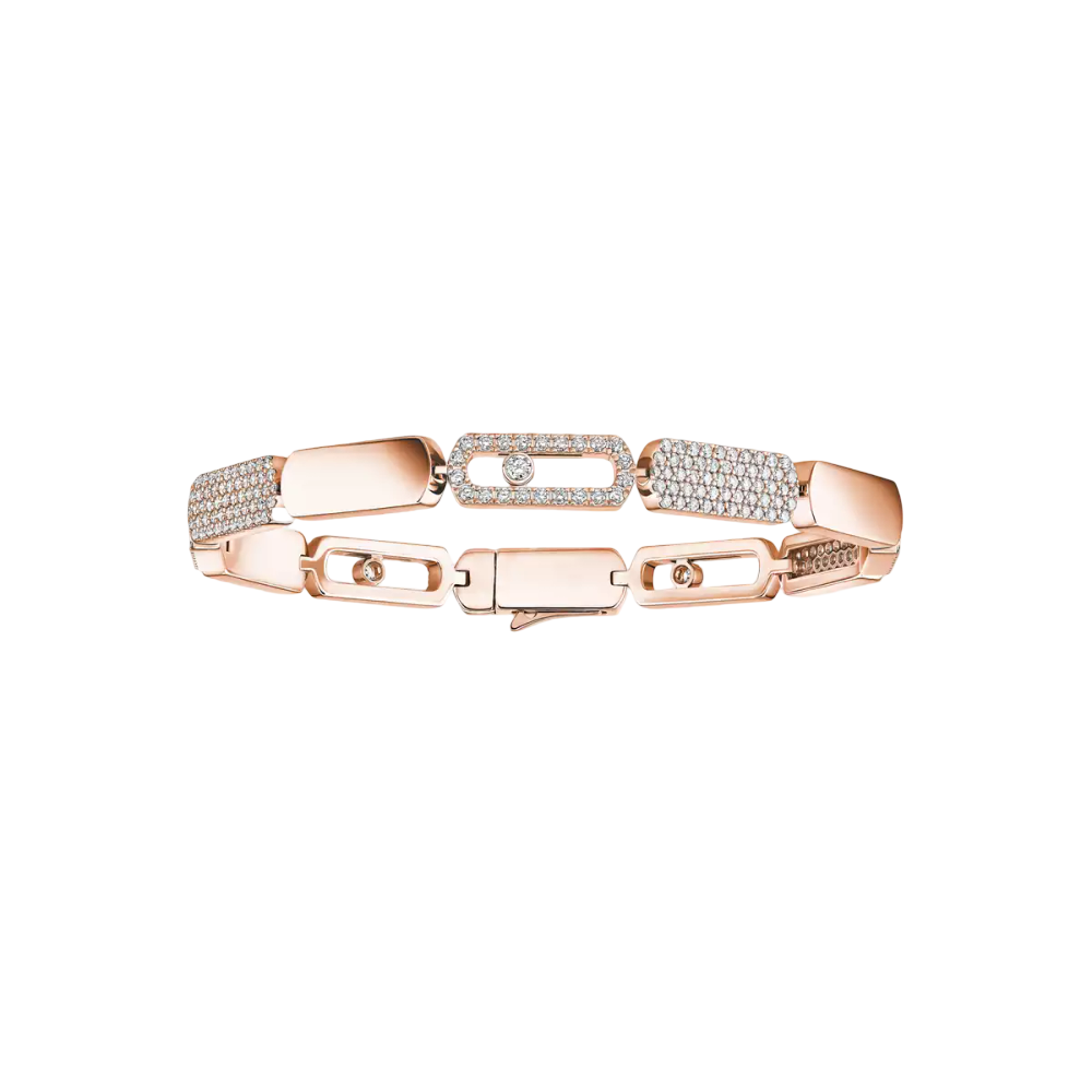 Bracelet Imperial Move PM Bracelet Diamant Or Rose