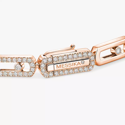 Bracelet Imperial Move PM Bracelet Diamant Or Rose