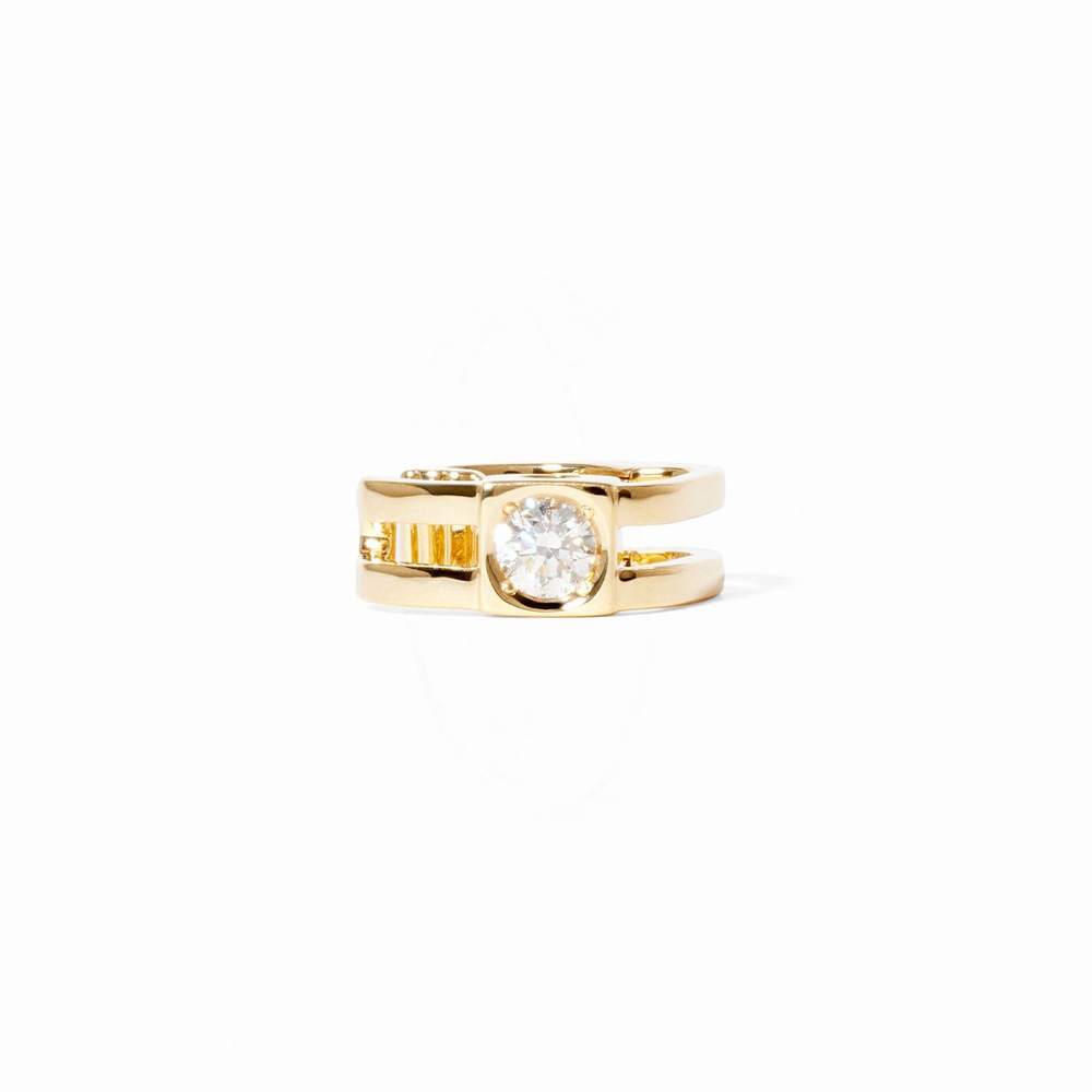 Le Cube Diamant Mono Earcuff