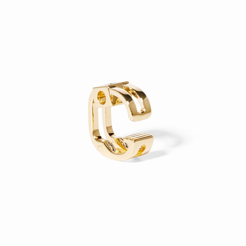 Bague D'oreilles Le Cube Diamant Grand Modèle