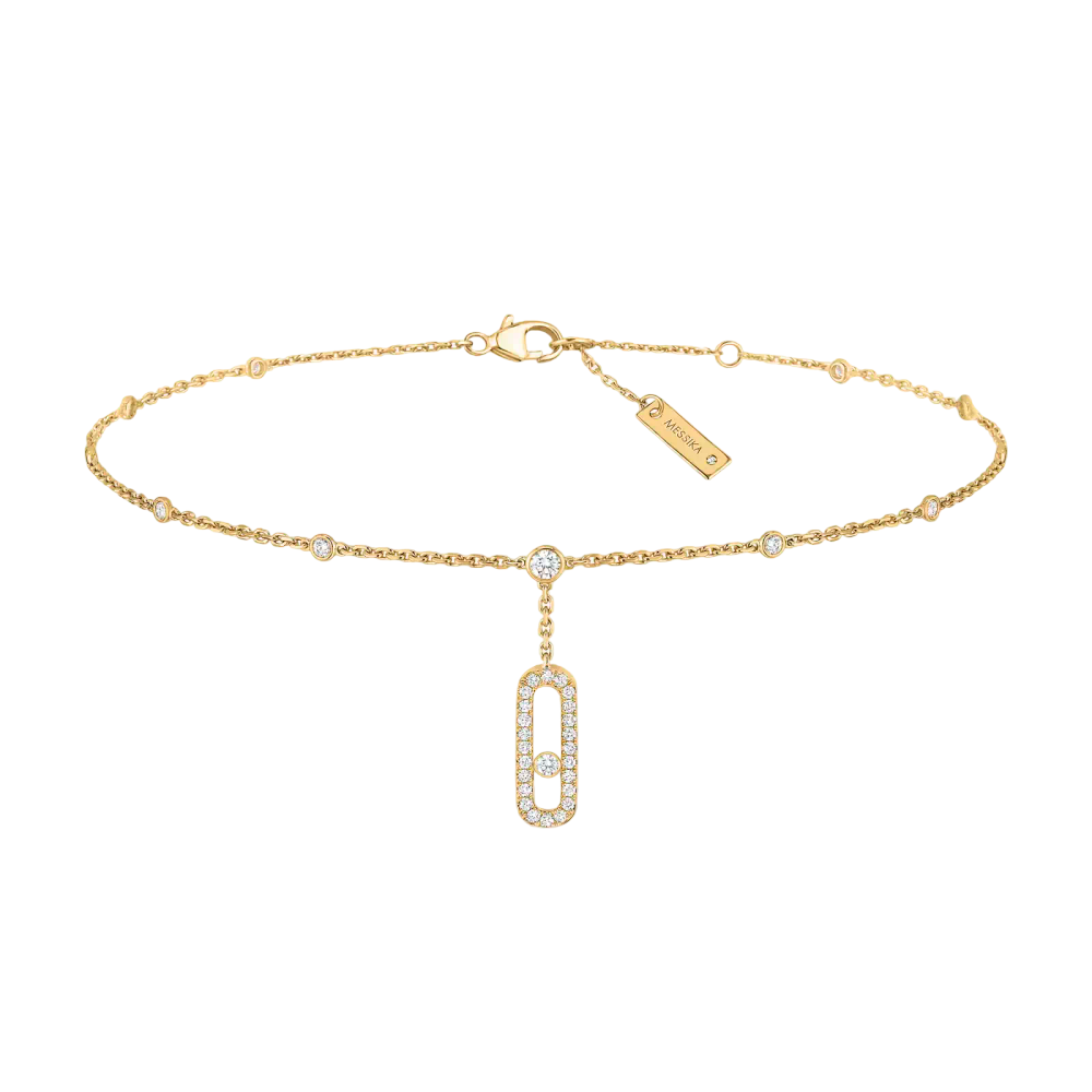 Bracelet de Cheville Move Uno Bracelet Diamant Or Jaune