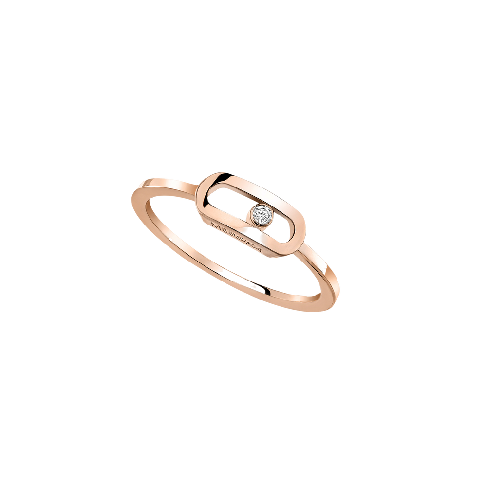 Gold Move Uno Pink Gold Diamond Ring