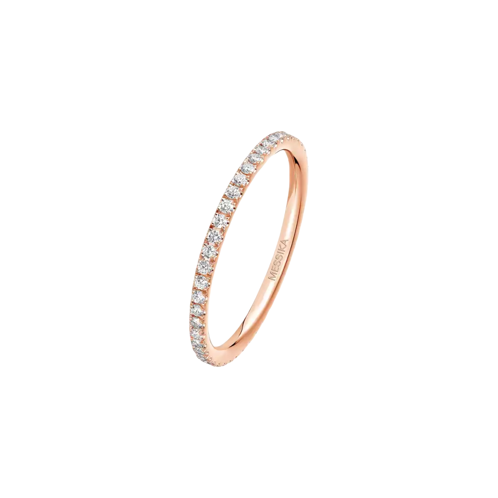 Alliance Gatsby XS Bague Diamant Or Rose
