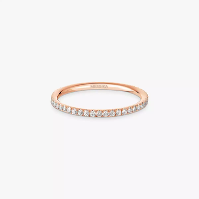 Alliance Gatsby XS Bague Diamant Or Rose