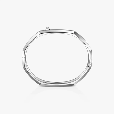 Bracelet brossé Moderniste MM Bracelet Diamant Or Blanc