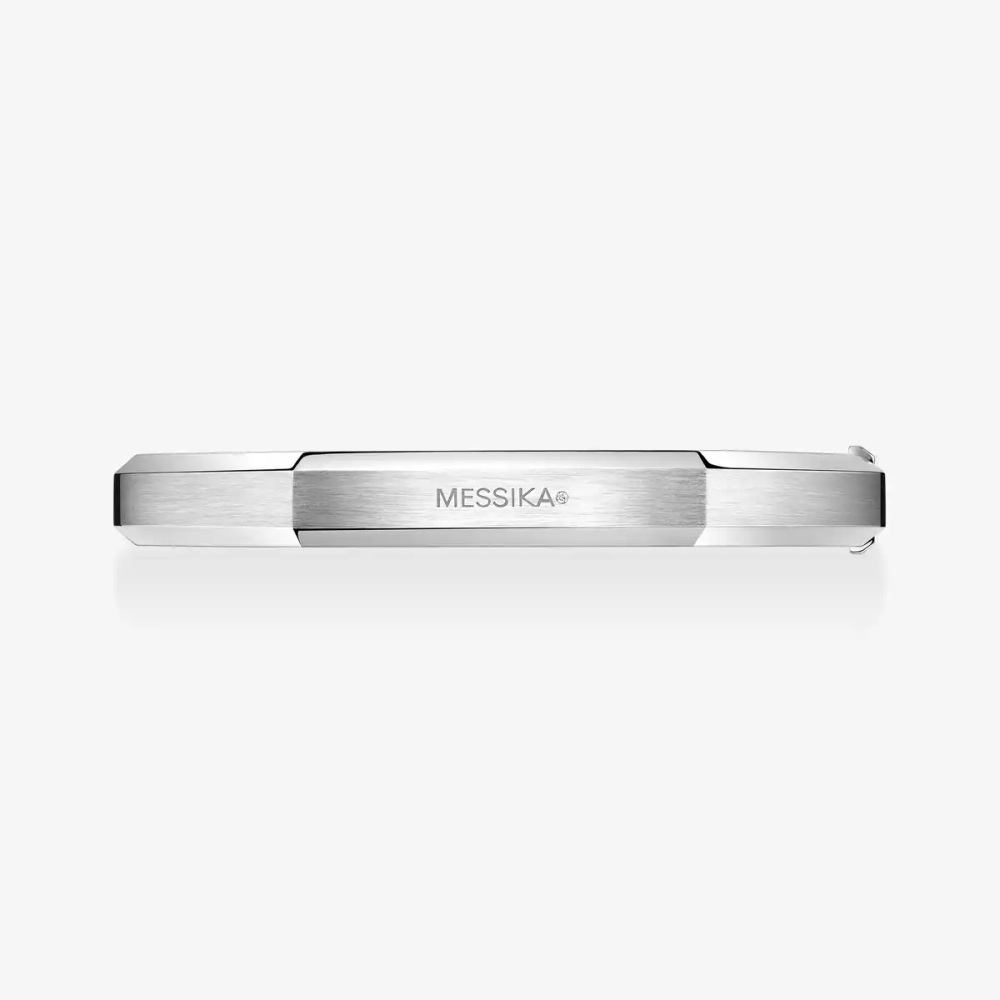 Bracelet brossé Moderniste MM Bracelet Diamant Or Blanc