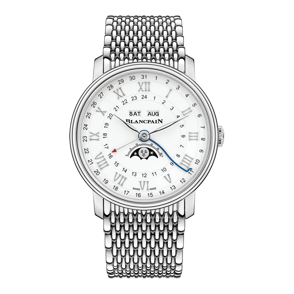 Villeret Quantième Complet Phases de Lune GMT