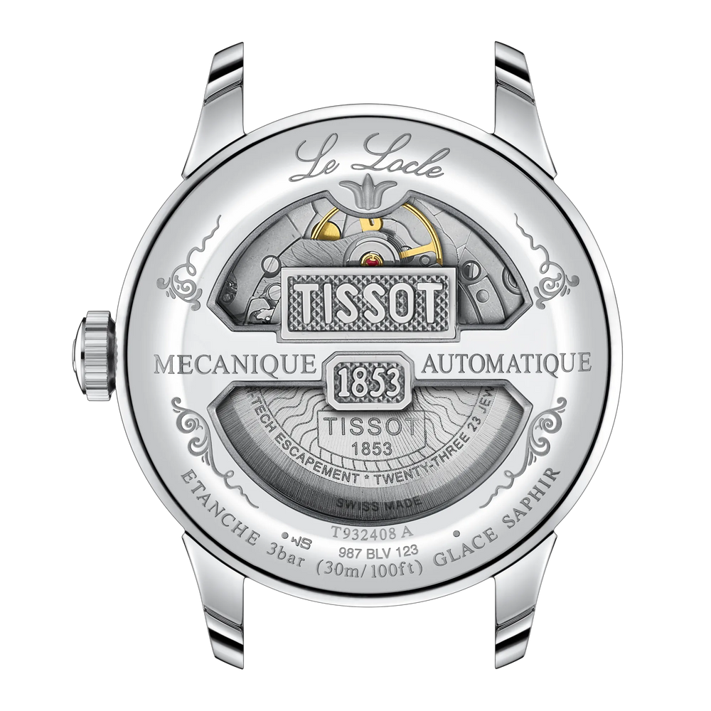 Le Locle COSC 39mm 18k Gold Bezel