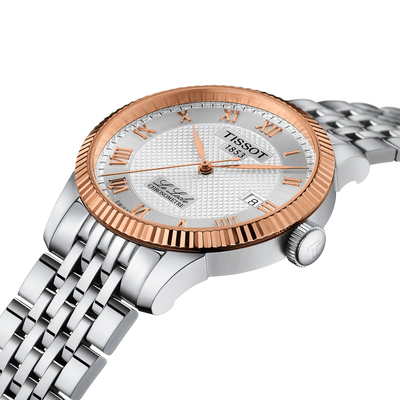 Le Locle COSC 39mm 18k Gold Bezel