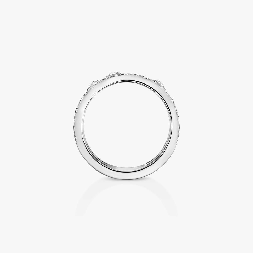 Move Romane GM Bague Diamant Or Blanc