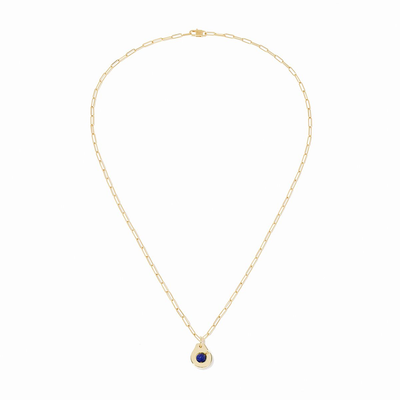 Menottes Dinh Van Lapis Lazuli Small Pendant