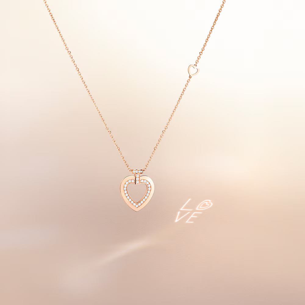 Pretty Woman necklace Sunlight Message - "L❤VE"