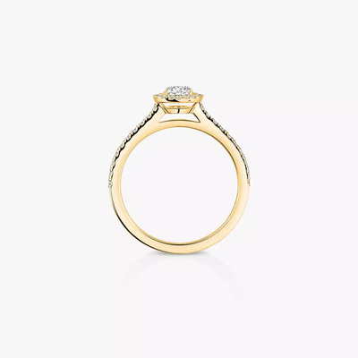 Joy 0,25ct Bague Diamant Or Jaune