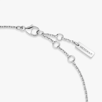 Fiery 0,10ct Bracelet Diamant Or Blanc
