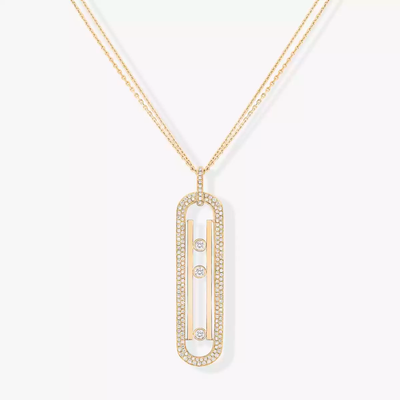 Sautoir Move 10th Anniversary Collier Diamant Or Jaune