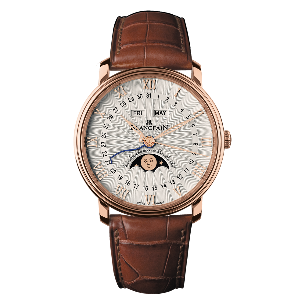 Villeret Quantième Complet Demi-Savonnette