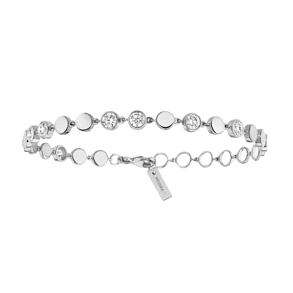 D-Vibes MM White Gold Diamond Bracelet