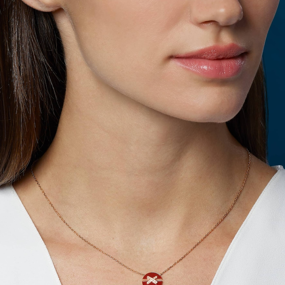 Jeux de Liens Harmony Carnelian small model pendant