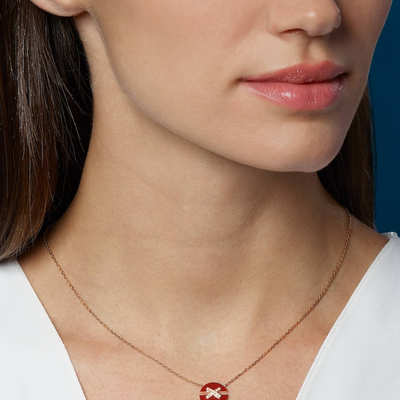 Jeux de Liens Harmony Carnelian small model pendant