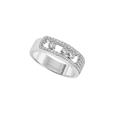 Move Noa Pavé White Gold Diamond Ring