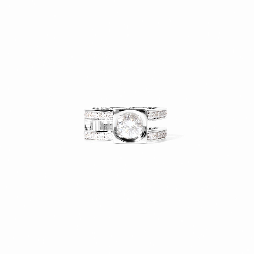 Le Cube Diamant Mono Earcuff
