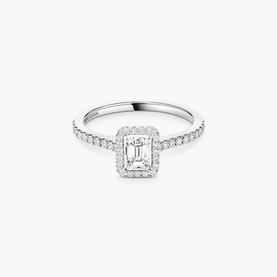 Joy 0,25ct Bague Diamant Or Blanc
