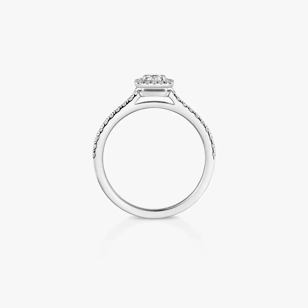 Joy 0,25ct Bague Diamant Or Blanc