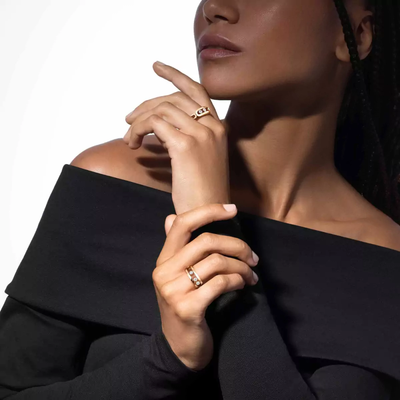 Bague Move Classique Bague Diamant Or Jaune