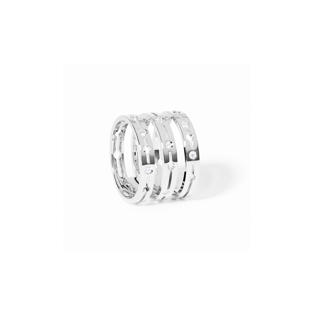 Pulse 3 Rows Ring