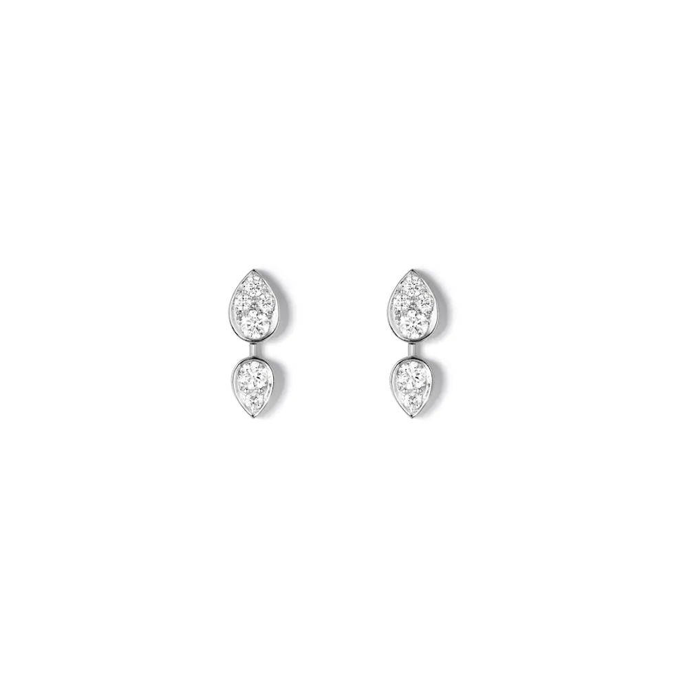 Boucles d'oreilles Joséphine Ronde d'Aigrettes