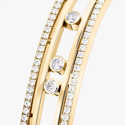 Bangle Move 10th Bracelet Diamant Or Jaune