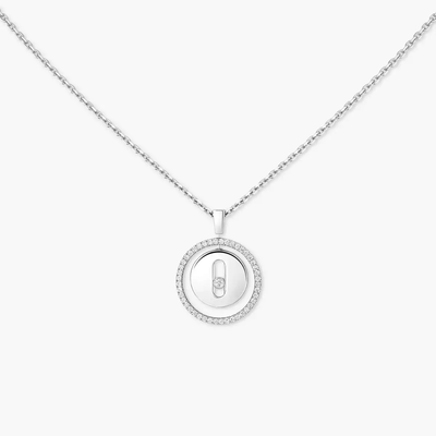 Lucky Move PM Collier Diamant Or Blanc