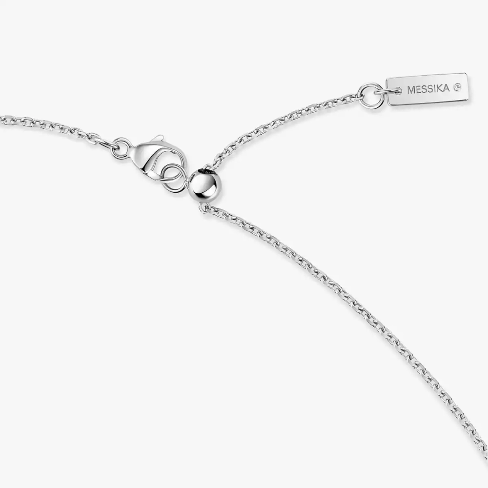 Lucky Move PM Collier Diamant Or Blanc