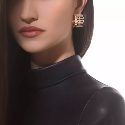 Move Iconica Boucles d'oreilles Diamant Or Rose