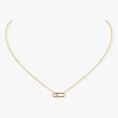 Gold Move Uno Yellow Gold Diamond Necklace