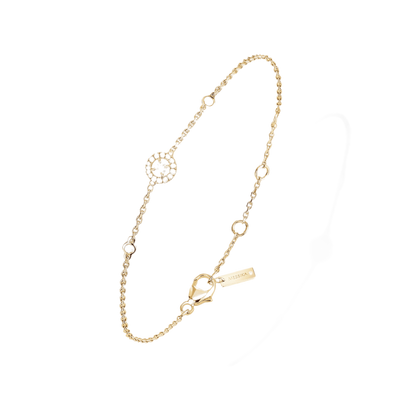 Joy XS Yellow Gold Diamond Bracelet