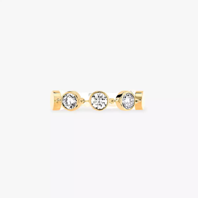 D-Vibes MM Yellow Gold Diamond Ring