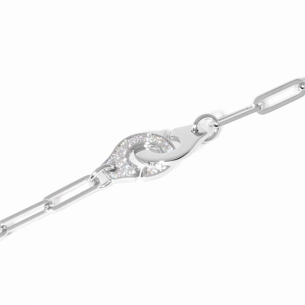 Bracelet Sur Chaîne Menottes Dinh Van R12