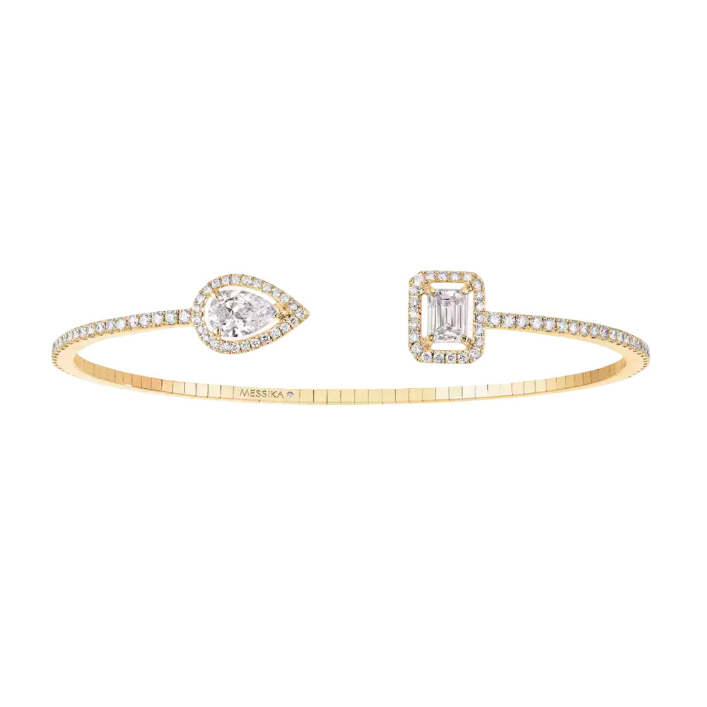 My Twin Skinny 0,40ct x2 Bracelet Diamant Or Jaune