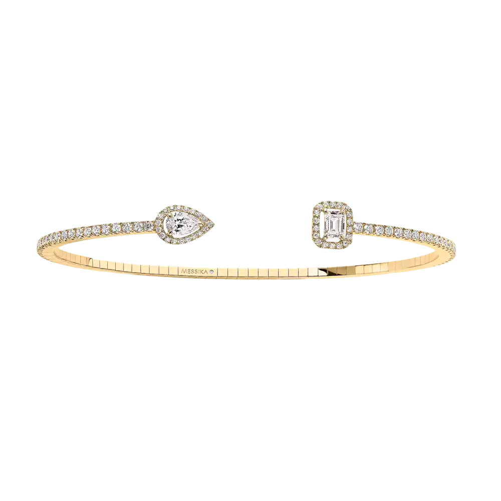 My Twin Skinny 0,15ct x2 Bracelet Diamant Or Jaune