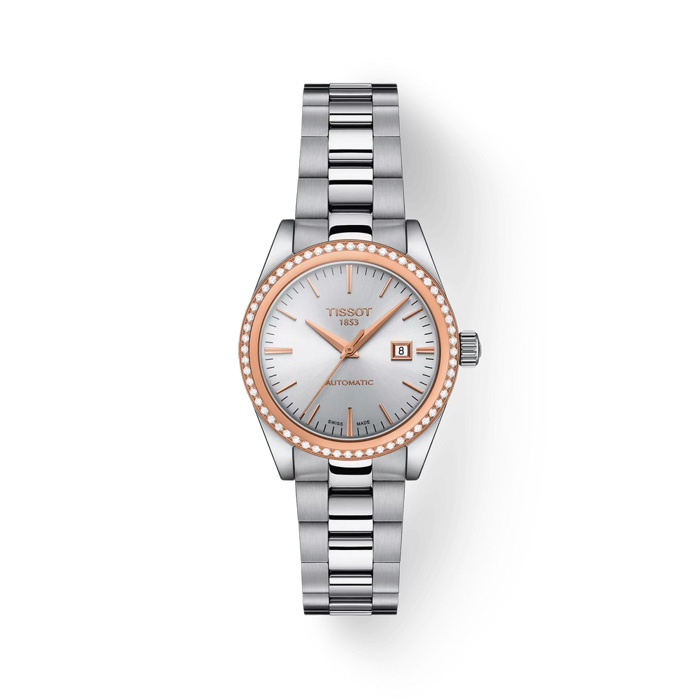 T-My Lady Automatic 18K Gold bezel