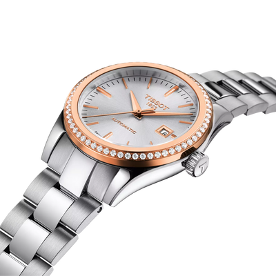 T-My Lady Automatic 18K Gold bezel