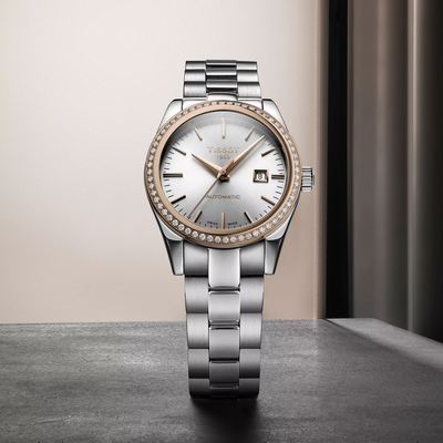 T-My Lady Automatic 18K Gold bezel