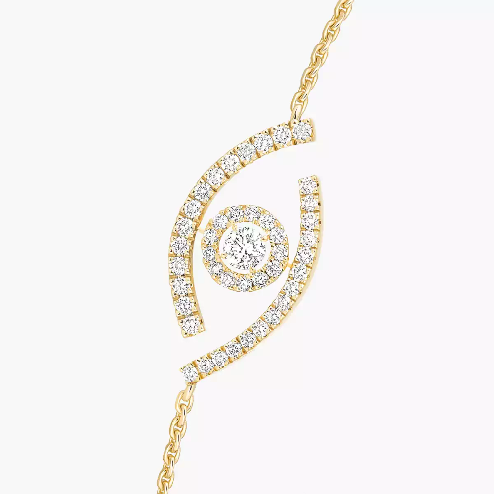 Bracelet Pavé Bracelet Diamant Or Jaune