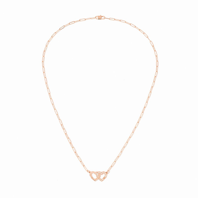 Collier Double Cœurs R9